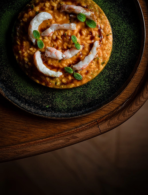 Unusual dish for an Halloween night at the Dans le Noir ? restaurant