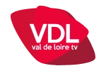 Logo VDL, télévision locale du Val de Loire